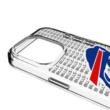 Buffalo Bills Text Backdrop Clear Phone Case for Apple iPhone