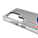 Buffalo Bills Text Backdrop Clear Phone Case for Samsung Galaxy