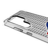 Buffalo Bills Text Backdrop Clear Phone Case for Samsung Galaxy