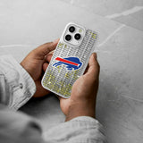 Buffalo Bills Text Backdrop Glitter Phone Case for Apple iPhone