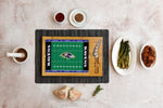 Baltimore Ravens Football Field - Icon Glass Top Cutting Board & Knife Set