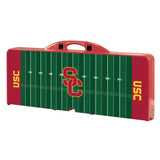 USC Trojans - Picnic Table Portable Folding Table with Seats