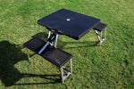 Tampa Bay Buccaneers - Picnic Table Portable Folding Table with Seats