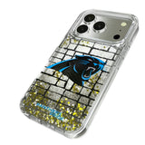 Carolina Panthers Brick Glitter Phone Case for Apple iPhone 17 Series