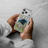 Carolina Panthers Brick Glitter Phone Case for Apple iPhone 17 Series