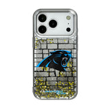 Carolina Panthers Brick Glitter Phone Case for Apple iPhone 17 Series