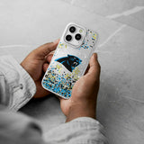 Carolina Panthers Confetti Glitter Phone Case for Apple iPhone