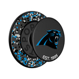 Carolina Panthers Confetti PopSockets Magnetic Phone Grip and Stand