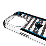 Carolina Panthers Field Clear Phone Case for Apple iPhone