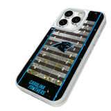 Carolina Panthers Field Glitter Phone Case for Apple iPhone