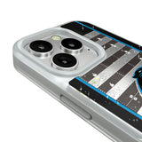 Carolina Panthers Field Glitter Phone Case for Apple iPhone