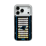 Carolina Panthers Field Glitter Phone Case for Apple iPhone