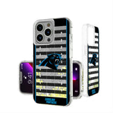 Carolina Panthers Field Glitter Phone Case for Apple iPhone