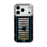 Carolina Panthers Field Glitter Phone Case for Apple iPhone