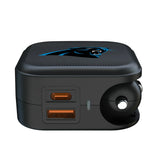 Carolina Panthers Linen 2 in 1 USB A/C Charger