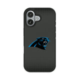 Carolina Panthers Linen Bump Phone Case for Apple iPhone