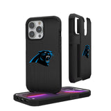 Carolina Panthers Linen Rugged Phone Case for Apple iPhone