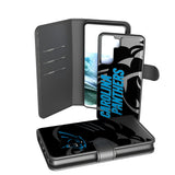 Carolina Panthers Monocolor Tilt Wallet Phone Case for Samsung Galaxy