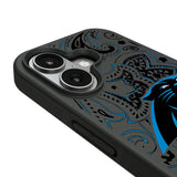 Carolina Panthers Paisley Bump Phone Case for Apple iPhone