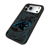 Carolina Panthers Paisley Bump Phone Case for Apple iPhone