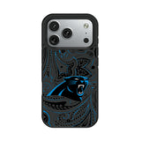 Carolina Panthers Paisley Bump Phone Case for Apple iPhone
