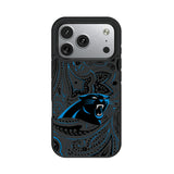 Carolina Panthers Paisley Bump Phone Case for Apple iPhone