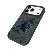 Carolina Panthers Paisley Bump Phone Case for Apple iPhone