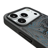 Carolina Panthers Paisley Bump Phone Case for Apple iPhone