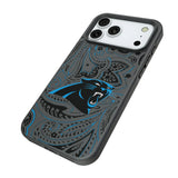 Carolina Panthers Paisley Bump Phone Case for Apple iPhone