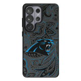 Carolina Panthers Paisley MagSafe Compatible Phone Case for Samsung Galaxy 26 Series