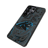 Carolina Panthers Paisley MagSafe Compatible Phone Case for Samsung Galaxy