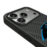 Carolina Panthers Personalized EndZone Plus Bump Phone Case for Apple iPhone
