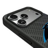 Carolina Panthers Personalized EndZone Plus Bump Phone Case for Apple iPhone
