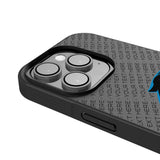 Carolina Panthers Personalized EndZone Plus Bump Phone Case for Apple iPhone