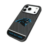 Carolina Panthers Personalized EndZone Plus Bump Phone Case for Apple iPhone