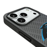 Carolina Panthers Personalized EndZone Plus Bump Phone Case for Apple iPhone