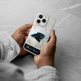 Carolina Panthers Personalized EndZone Plus Glitter Phone Case for Apple iPhone