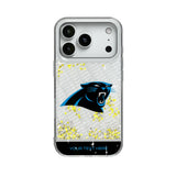 Carolina Panthers Personalized EndZone Plus Glitter Phone Case for Apple iPhone