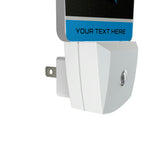 Carolina Panthers Personalized Endzone Solid Night Light 2-Pack