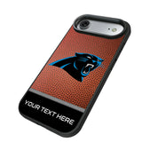 Carolina Panthers Personalized Football Bump Phone Case for Apple iPhone