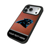 Carolina Panthers Personalized Football Bump Phone Case for Apple iPhone