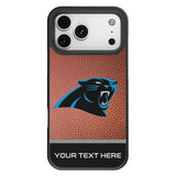 Carolina Panthers Personalized Football Bump Phone Case for Apple iPhone