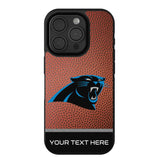 Carolina Panthers Personalized Football Bump Phone Case for Apple iPhone