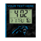 Carolina Panthers Personalized Hatch Wall Clock