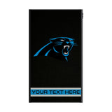 Carolina Panthers Personalized Stripe 5000mAh Flat Powerbank