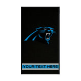 Carolina Panthers Personalized Stripe 5000mAh Flat Powerbank