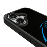 Carolina Panthers Personalized Stripe Bump Phone Case for Apple iPhone
