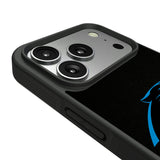 Carolina Panthers Personalized Stripe Bump Phone Case for Apple iPhone