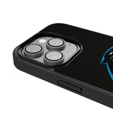 Carolina Panthers Personalized Stripe Bump Phone Case for Apple iPhone