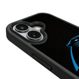Carolina Panthers Personalized Stripe Bump Phone Case for Apple iPhone